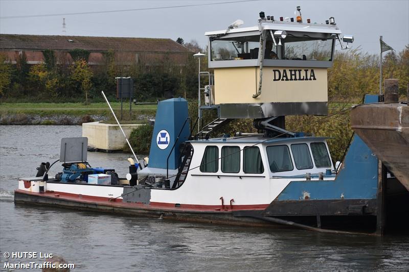 dahlia (Cargo ship) - IMO , MMSI 205217590, Call Sign OT2175 under the flag of Belgium