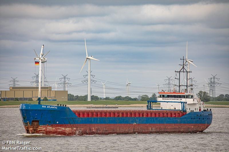 rix atlantic (General Cargo Ship) - IMO 9194270, MMSI 209151000, Call Sign 5BWM4 under the flag of Cyprus