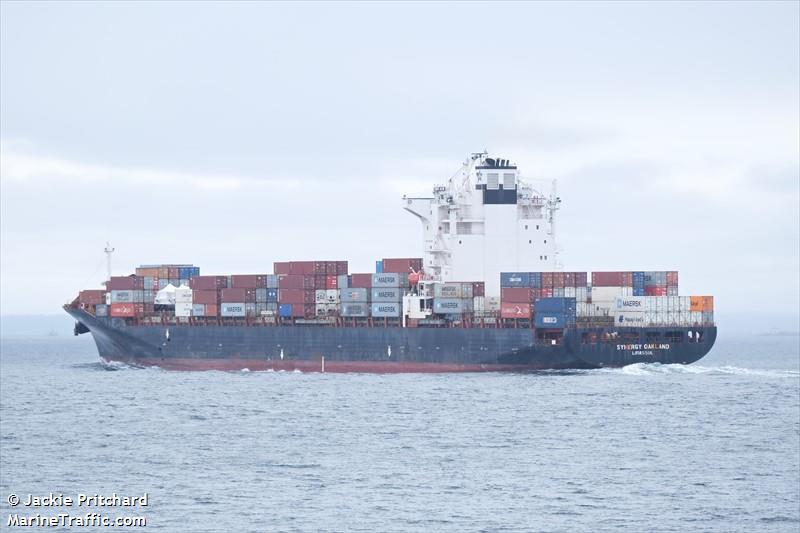 synergy oakland (Container Ship) - IMO 9450583, MMSI 209798000, Call Sign 5BKE5 under the flag of Cyprus