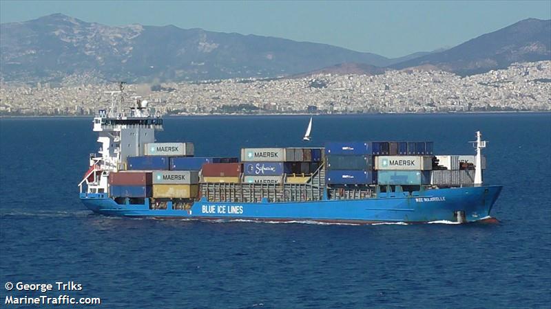 wec majorelle (Container Ship) - IMO 9134153, MMSI 210312000, Call Sign 5BSJ3 under the flag of Cyprus