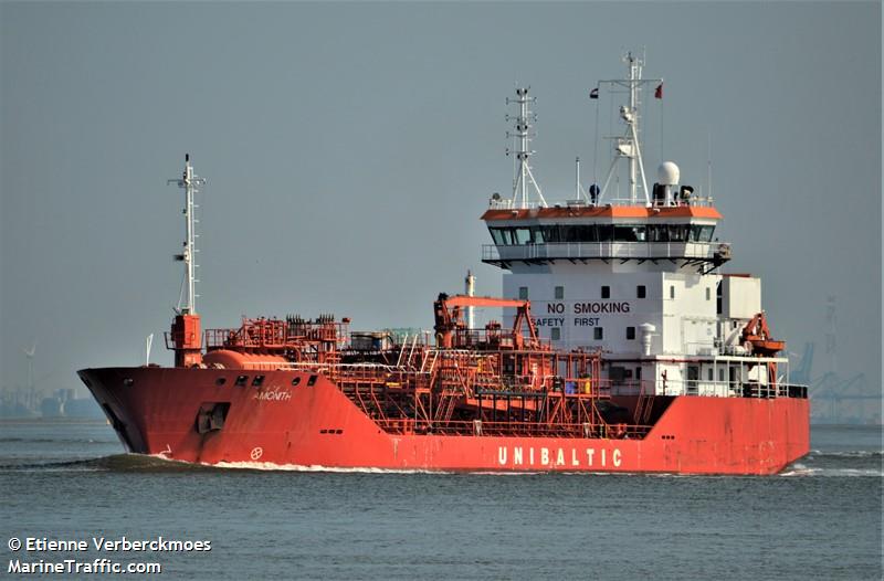 amonith (Chemical/Oil Products Tanker) - IMO 9164093, MMSI 210745000, Call Sign 5BPK3 under the flag of Cyprus