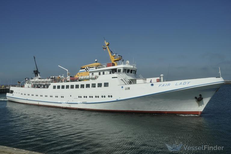 fair lady (Passenger Ship) - IMO 7016474, MMSI 211208430, Call Sign DFPG under the flag of Germany