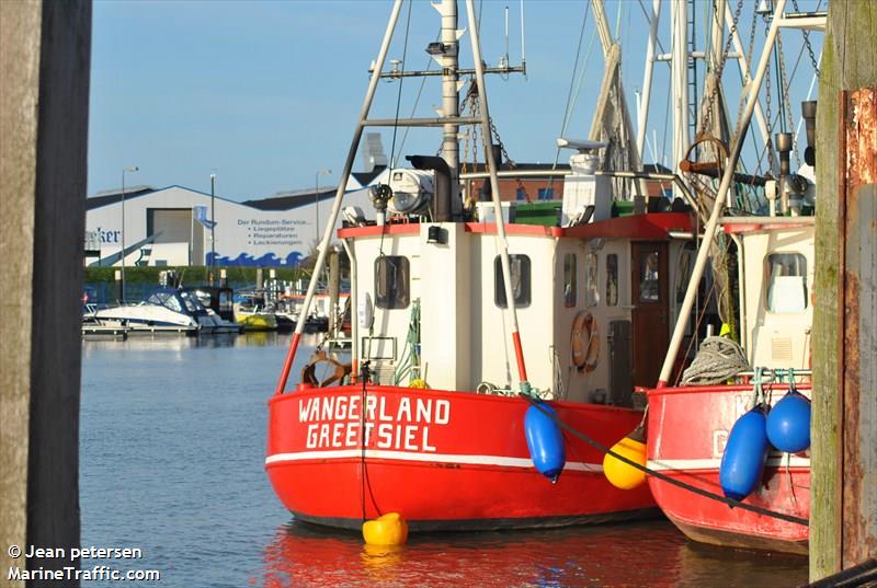 wangerland (Fishing vessel) - IMO , MMSI 211495000, Call Sign DCEQ under the flag of Germany