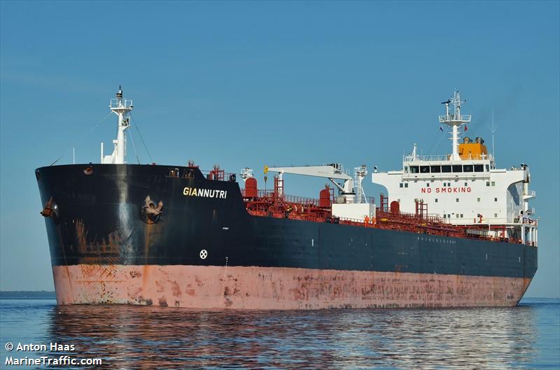giannutri (Chemical/Oil Products Tanker) - IMO 9286047, MMSI 215637000, Call Sign 9HVX7 under the flag of Malta