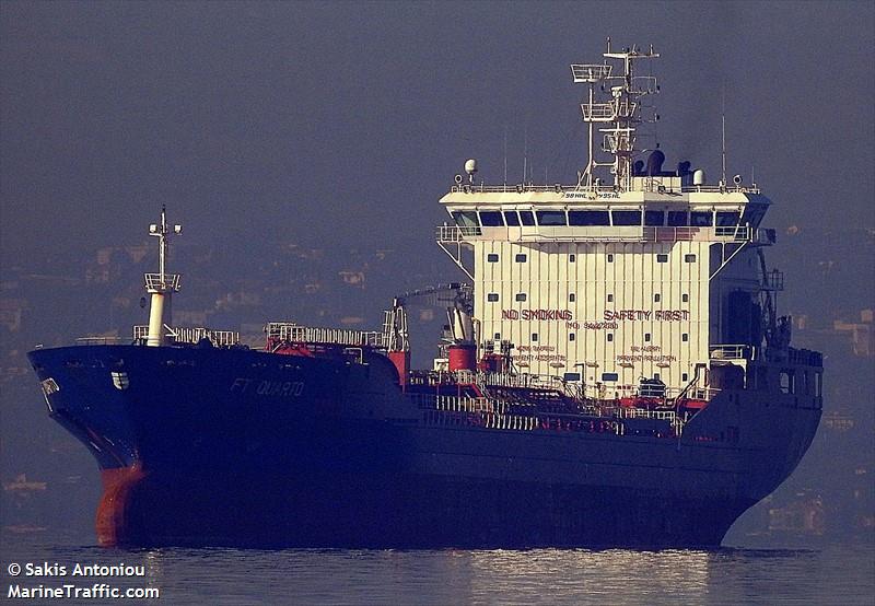 ft quarto (Chemical/Oil Products Tanker) - IMO 9447330, MMSI 215750000, Call Sign 9HA5266 under the flag of Malta