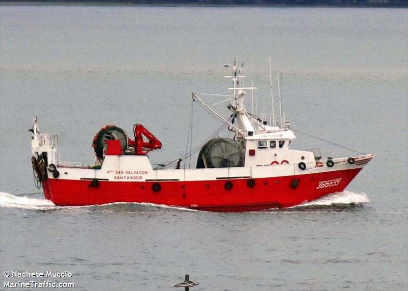 hnos. san salvador (Fishing vessel) - IMO , MMSI 224010730, Call Sign EAWS under the flag of Spain