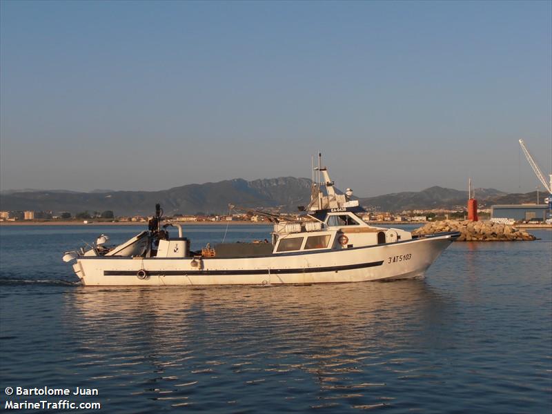 pepe lasal uno (Fishing vessel) - IMO , MMSI 224072680, Call Sign EA6428 under the flag of Spain