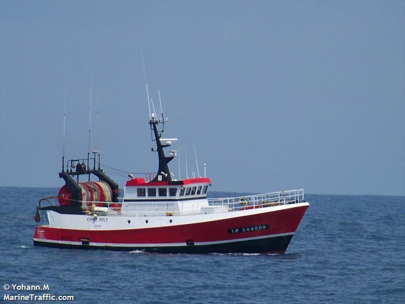 fv fisher golf (Fishing vessel) - IMO , MMSI 228239000, Call Sign FUGD under the flag of France