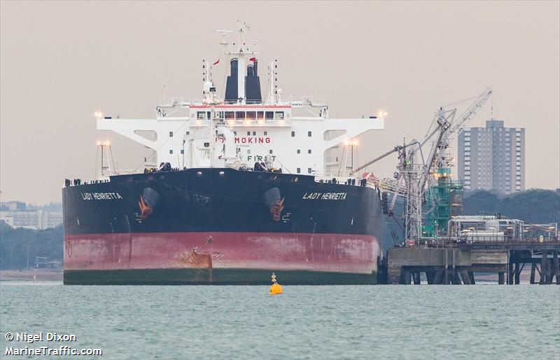 lady henrietta (Crude Oil Tanker) - IMO 9604380, MMSI 229049000, Call Sign 9HA3026 under the flag of Malta