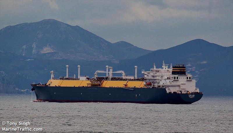yari lng (LNG Tanker) - IMO 9636747, MMSI 229583000, Call Sign 9HA3424 under the flag of Malta