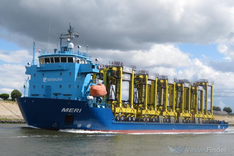 meri (Heavy Load Carrier) - IMO 9622502, MMSI 230941700, Call Sign OJPH under the flag of Finland