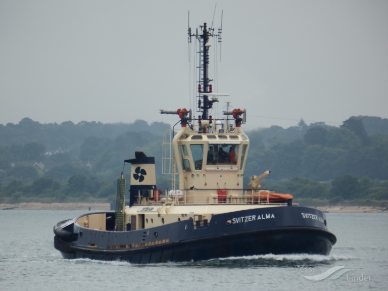 svitzer alma (Tug) - IMO 9141144, MMSI 232002712, Call Sign MWQN6 under the flag of United Kingdom (UK)