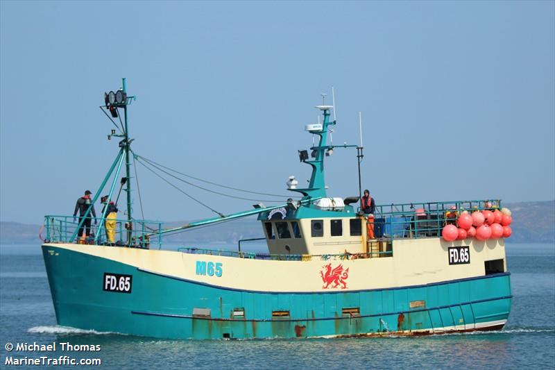 lady helen fd65 (Fishing vessel) - IMO , MMSI 233580000, Call Sign MMUL3 under the flag of United Kingdom (UK)