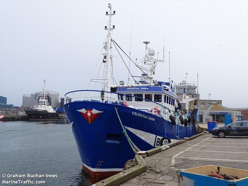 celestial dawn bf10 (Fishing Vessel) - IMO 9222194, MMSI 235001340, Call Sign ZQXT9 under the flag of United Kingdom (UK)