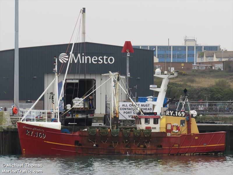 shannon kimberly (Fishing vessel) - IMO , MMSI 235104839, Call Sign 2HMK6 under the flag of United Kingdom (UK)