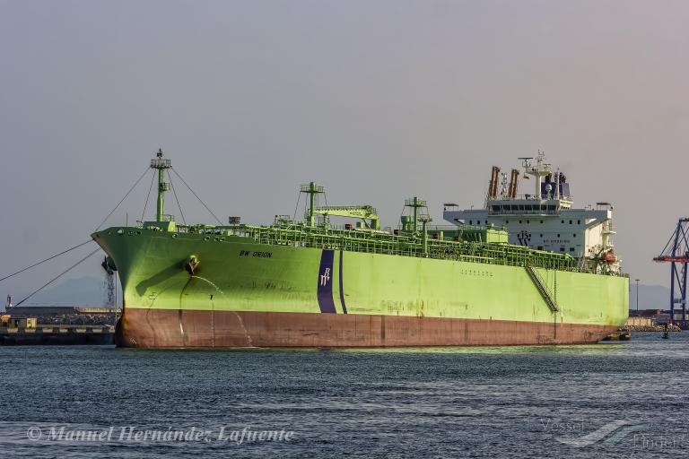 bw orion (LPG Tanker) - IMO 9719501, MMSI 235112806, Call Sign 2IUA8 under the flag of United Kingdom (UK)