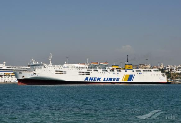 kriti ii (Passenger/Ro-Ro Cargo Ship) - IMO 7814058, MMSI 237032000, Call Sign SZQW under the flag of Greece