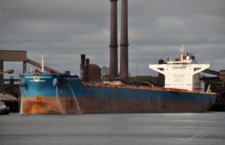 maran harmony (Bulk Carrier) - IMO 9434412, MMSI 240979000, Call Sign SVAX3 under the flag of Greece