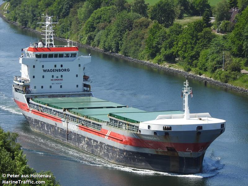 lenneborg (General Cargo Ship) - IMO 9421075, MMSI 244630729, Call Sign PCGV under the flag of Netherlands