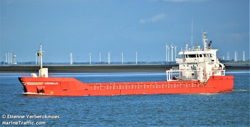 veendijk (General Cargo Ship) - IMO 9346718, MMSI 244694000, Call Sign PBQQ under the flag of Netherlands