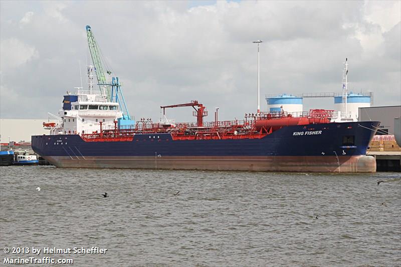 king fisher (Oil Products Tanker) - IMO 9556038, MMSI 244790950, Call Sign PCVY under the flag of Netherlands