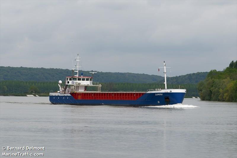 samira (General Cargo Ship) - IMO 9240744, MMSI 245015000, Call Sign PCCG under the flag of Netherlands
