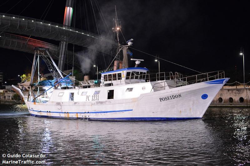 poseidon (Fishing vessel) - IMO , MMSI 247102110, Call Sign ISOQ under the flag of Italy