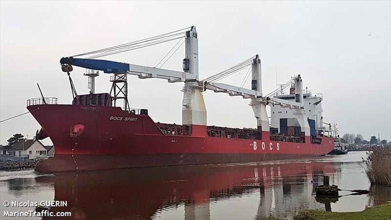 bocs spirit (General Cargo Ship) - IMO 9359959, MMSI 255806273, Call Sign CQAT7 under the flag of Madeira