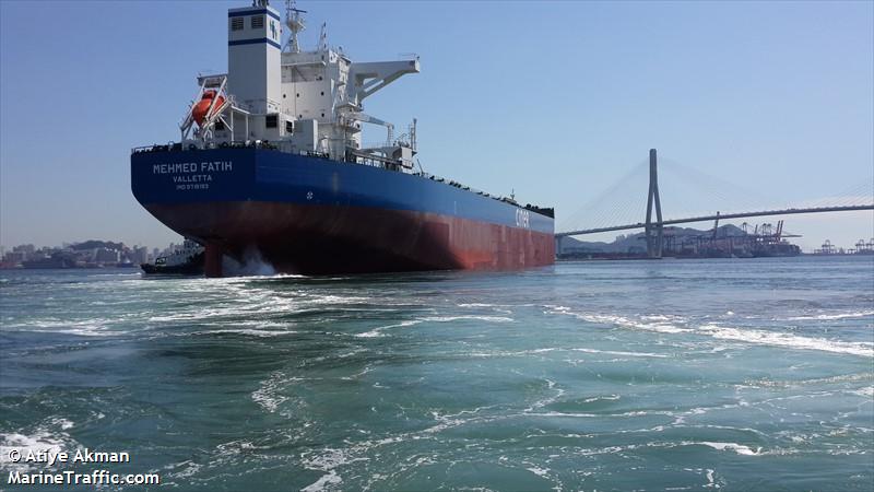 mehmed fatih (Bulk Carrier) - IMO 9718193, MMSI 256454000, Call Sign 9HA3920 under the flag of Malta