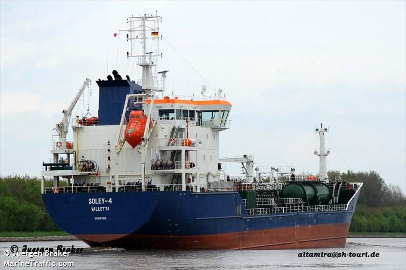 henda (Chemical/Oil Products Tanker) - IMO 9566708, MMSI 256992000, Call Sign 9HA2977 under the flag of Malta