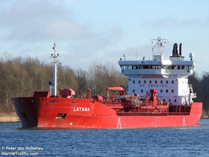latana (Chemical/Oil Products Tanker) - IMO 9186352, MMSI 257374000, Call Sign LALS5 under the flag of Norway
