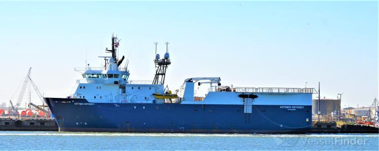 artemis odyssey (Research Vessel) - IMO 9335977, MMSI 257692000, Call Sign LNUT3 under the flag of Norway
