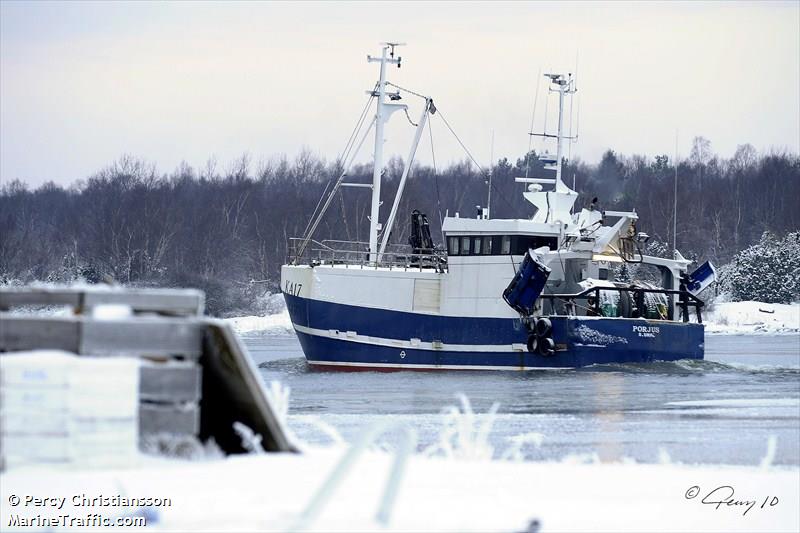 wijkland (Fishing vessel) - IMO , MMSI 266050000, Call Sign SLVX under the flag of Sweden