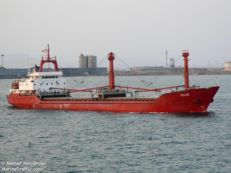 maris 1 (General Cargo Ship) - IMO 7905649, MMSI 271000195, Call Sign TCGE under the flag of Turkey