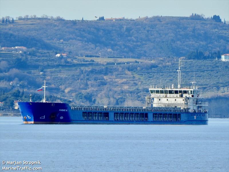 navis-6 (General Cargo Ship) - IMO 9868807, MMSI 273451690, Call Sign UAQK under the flag of Russia