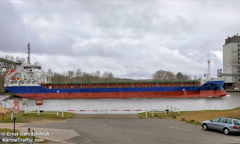 alexander (General Cargo Ship) - IMO 9490179, MMSI 304964000, Call Sign V2GX8 under the flag of Antigua & Barbuda