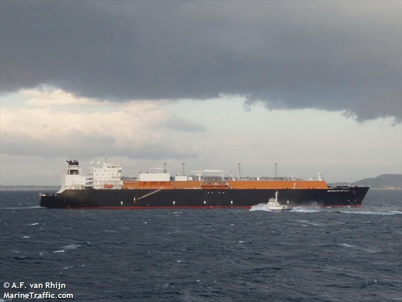 meth. heather sally (LNG Tanker) - IMO 9321744, MMSI 310528000, Call Sign ZCDU5 under the flag of Bermuda
