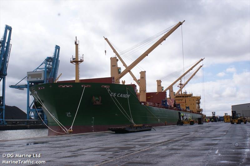 cs candy (Bulk Carrier) - IMO 9542544, MMSI 311035600, Call Sign C6ZB6 under the flag of Bahamas