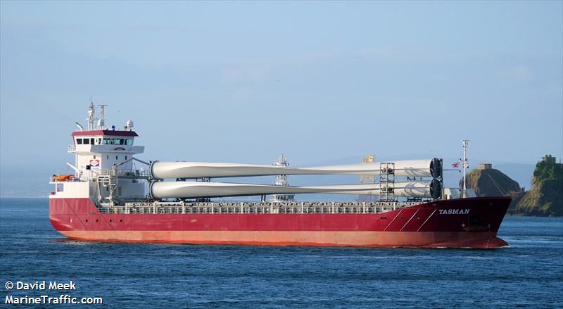 tasman (General Cargo Ship) - IMO 9849136, MMSI 314477000, Call Sign 8PAR5 under the flag of Barbados