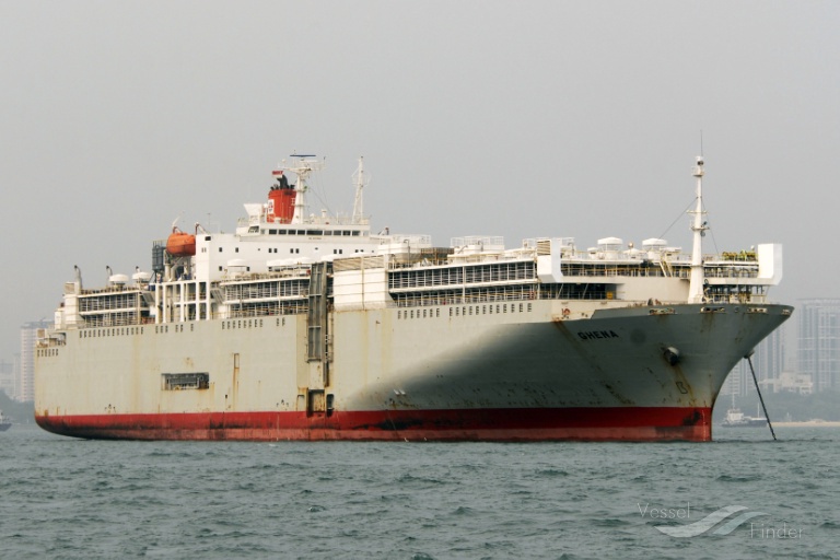 ghena (Livestock Carrier) - IMO 8303989, MMSI 352245000, Call Sign 3FAV5 under the flag of Panama