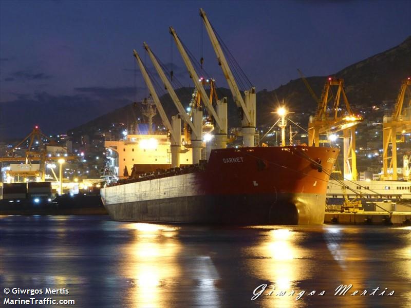 garnet (Bulk Carrier) - IMO 9450741, MMSI 355399000, Call Sign 3FEE4 under the flag of Panama