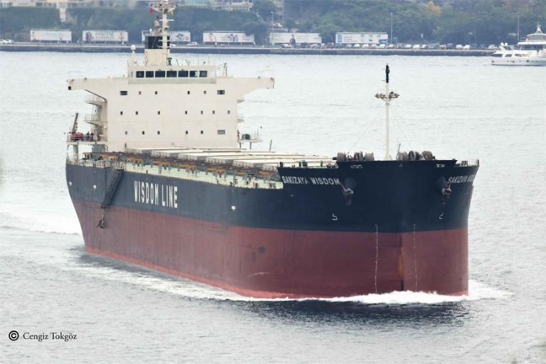 sakizaya wisdom (Bulk Carrier) - IMO 9460590, MMSI 355860000, Call Sign 3FAJ4 under the flag of Panama