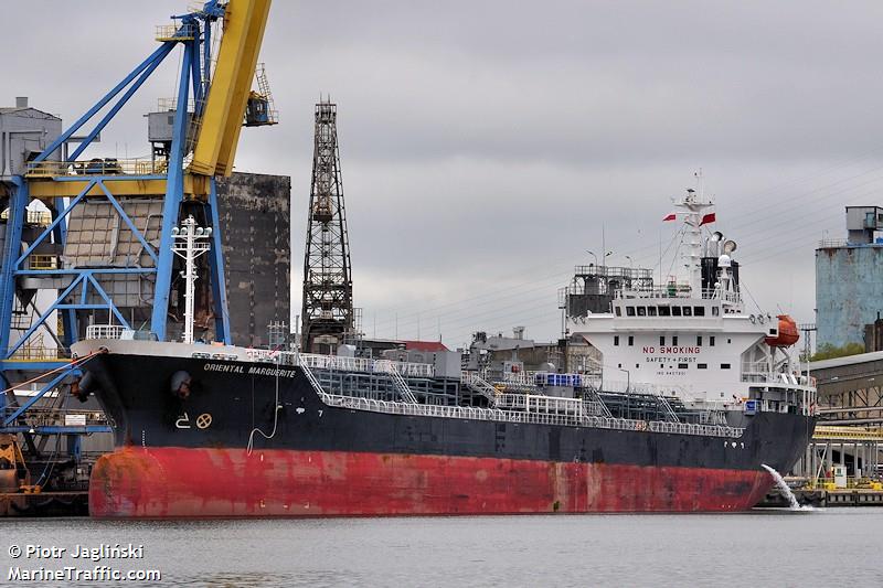 oriental marguerite (Chemical/Oil Products Tanker) - IMO 9407201, MMSI 356903000, Call Sign 3EOL7 under the flag of Panama