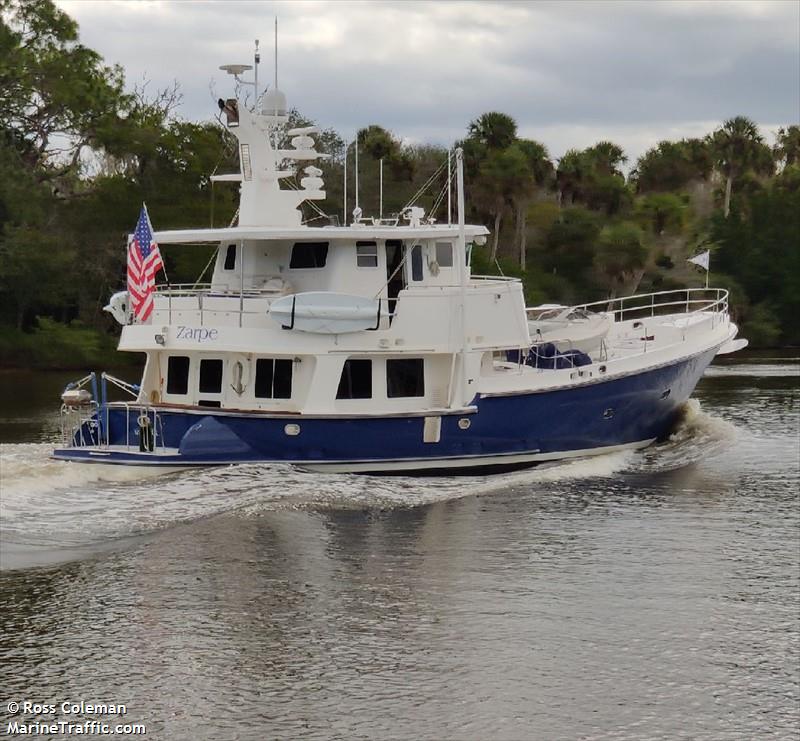 zarpe (Unknown) - IMO , MMSI 368158890, Call Sign WDL7293 under the flag of United States (USA)