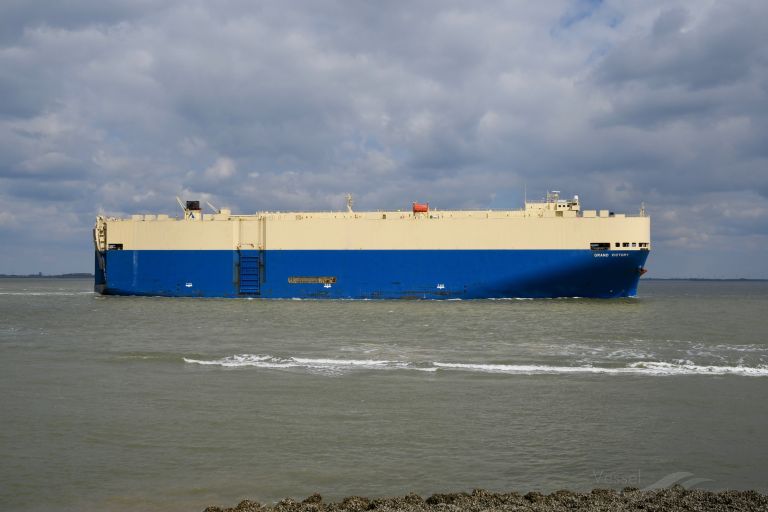 grand victory (Vehicles Carrier) - IMO 9334234, MMSI 370011000, Call Sign 3ERC7 under the flag of Panama