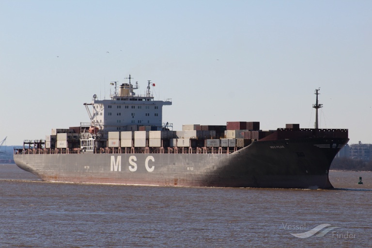 msc pilar (Container Ship) - IMO 8715871, MMSI 371853000, Call Sign H3XG under the flag of Panama