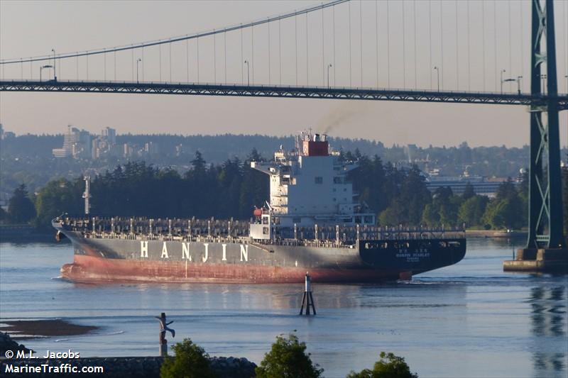 maersk iyo (Container Ship) - IMO 9624287, MMSI 373271000, Call Sign 3EAK5 under the flag of Panama