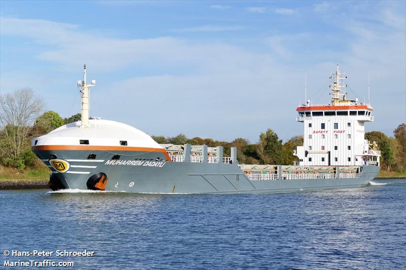 muharrem dadayli (General Cargo Ship) - IMO 9558581, MMSI 374045000, Call Sign 3FAA4 under the flag of Panama