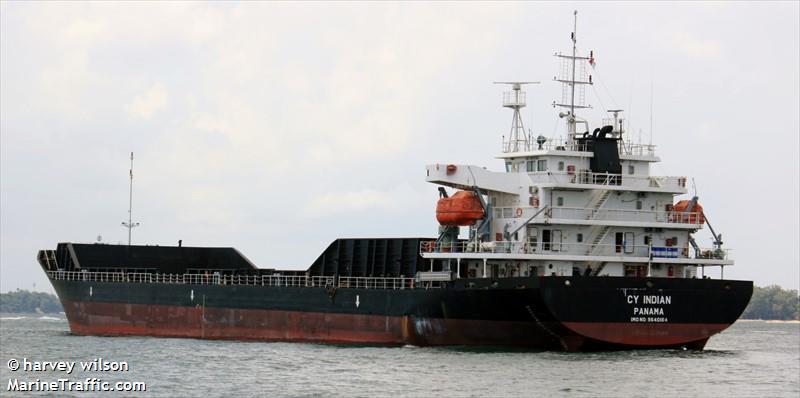 cy indian (Deck Cargo Ship) - IMO 9640164, MMSI 374234000, Call Sign HPPD under the flag of Panama