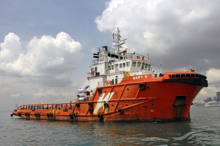 allianz ranger (Offshore Tug/Supply Ship) - IMO 9408891, MMSI 377424000, Call Sign J8B5707 under the flag of St Vincent & Grenadines